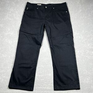 Adriano Goldschmied AG Jeans Mens Size 36 Black Protege Straight Leg Pockets
